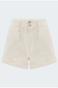 Brooklyn Short with Cuff in Quartz Sand