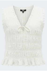 Devi Top in White