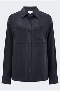 Leny Shirt in Sulfur Black