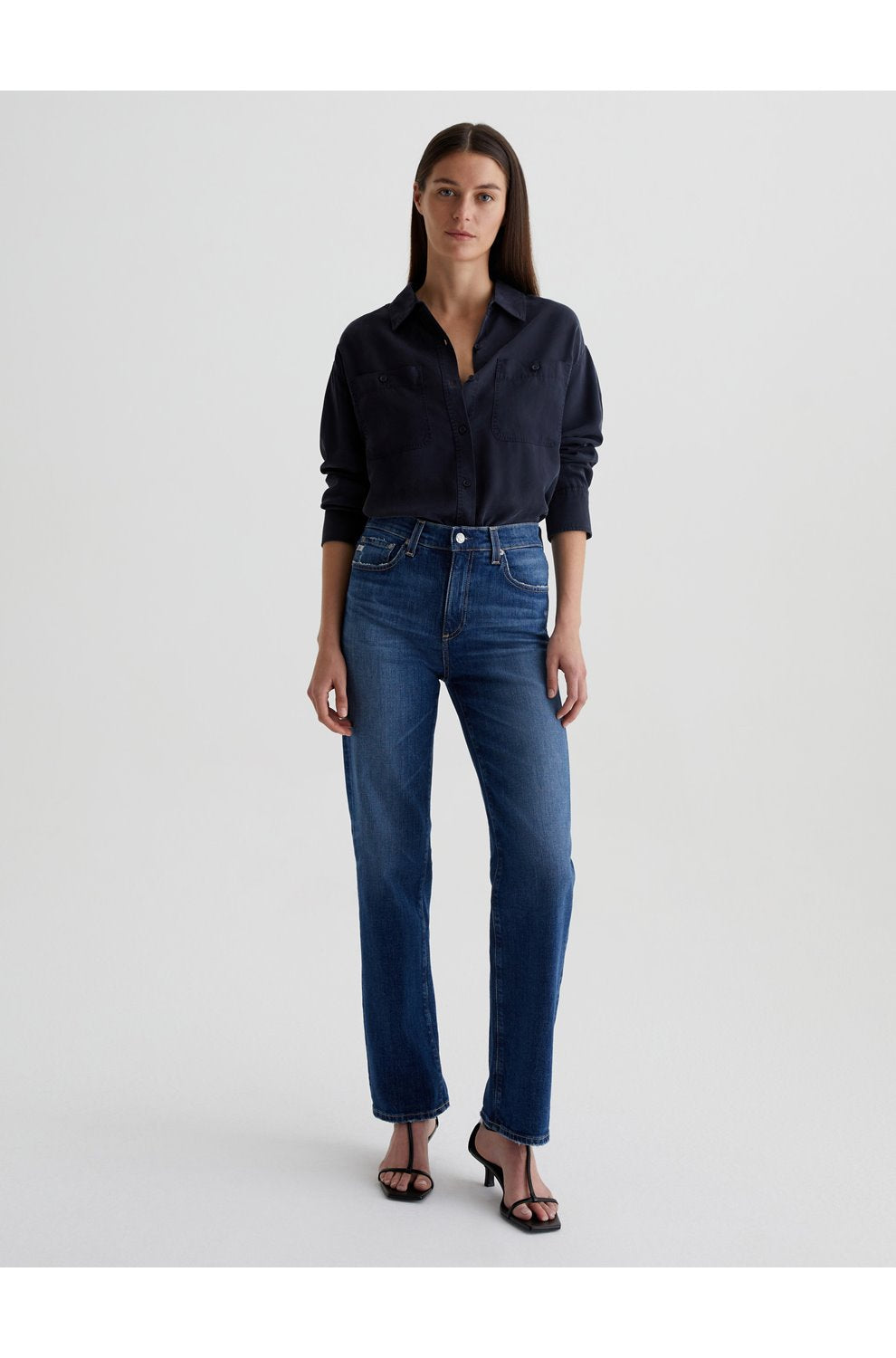 Leny Shirt in Sulfur Black