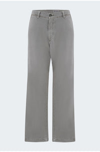 Caden Straight Tailored Trouser in Sulfur Pebble Grey
