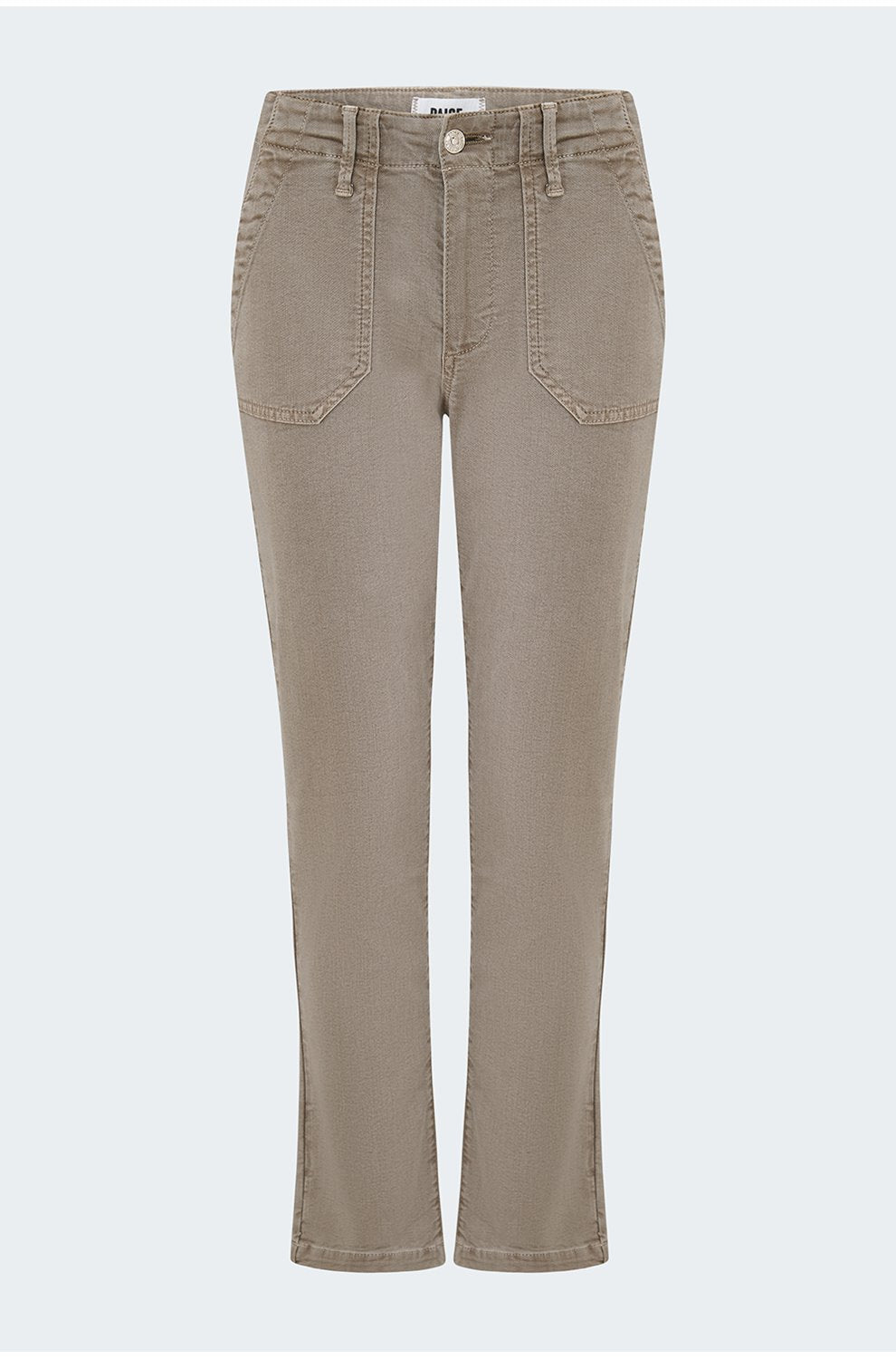 Mayslie Straight Ankle in Vintage Moss Taupe