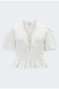 Portia Top in White