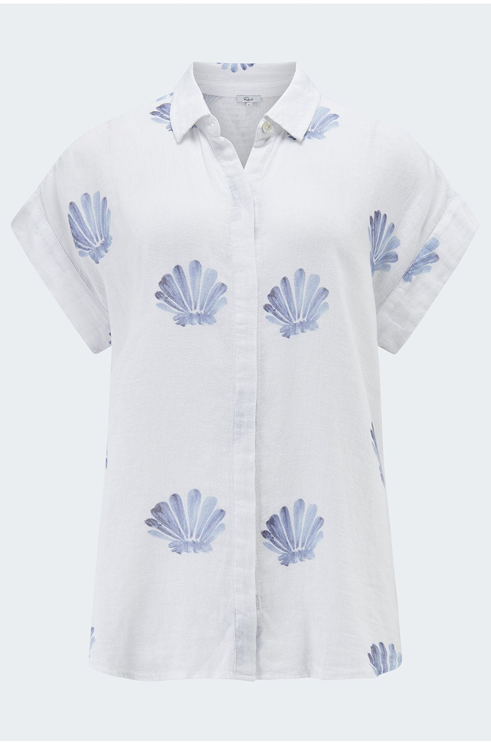 Jamie Shirt in Blue Seashells