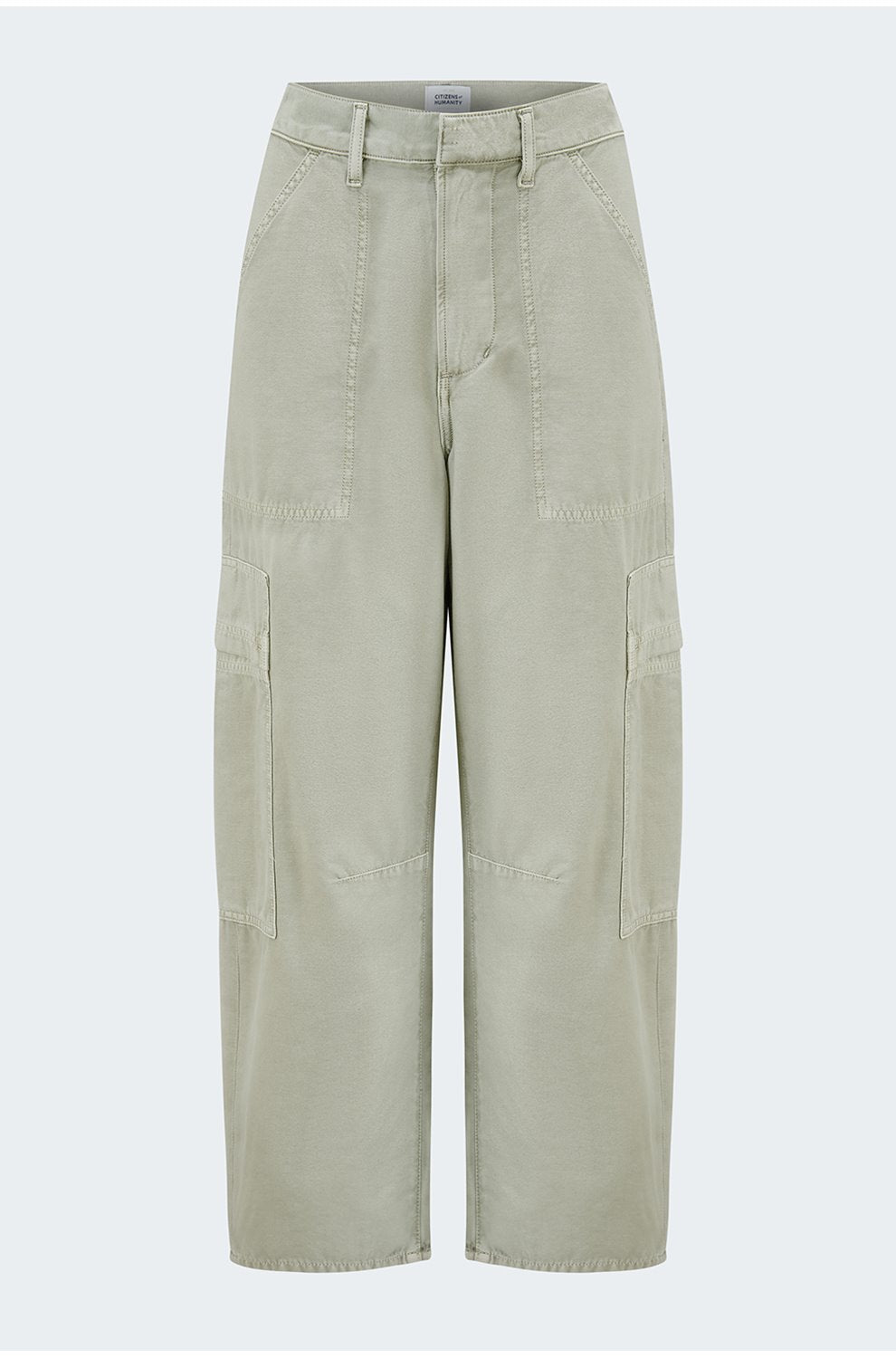 Marcelle Low Slung Easy Cargo in Matcha