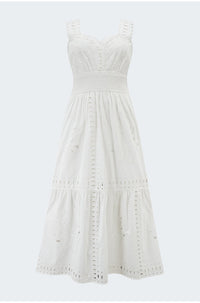 Fawn Dress in White