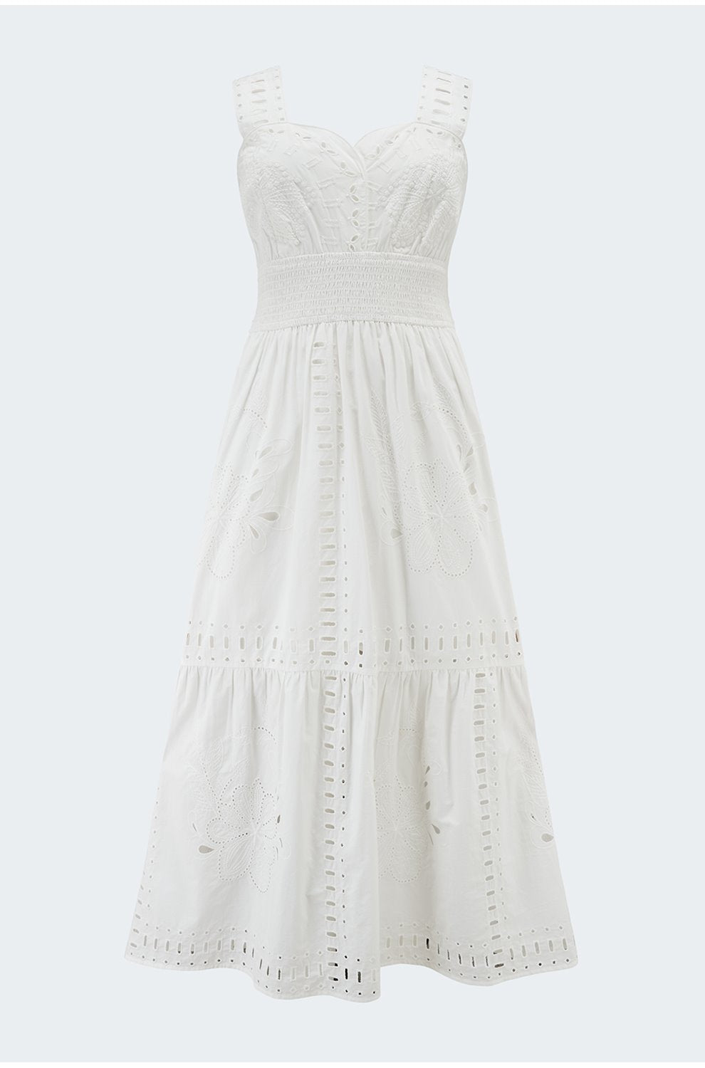 Fawn Dress in White