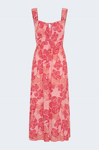 Midi Dress in Riviera