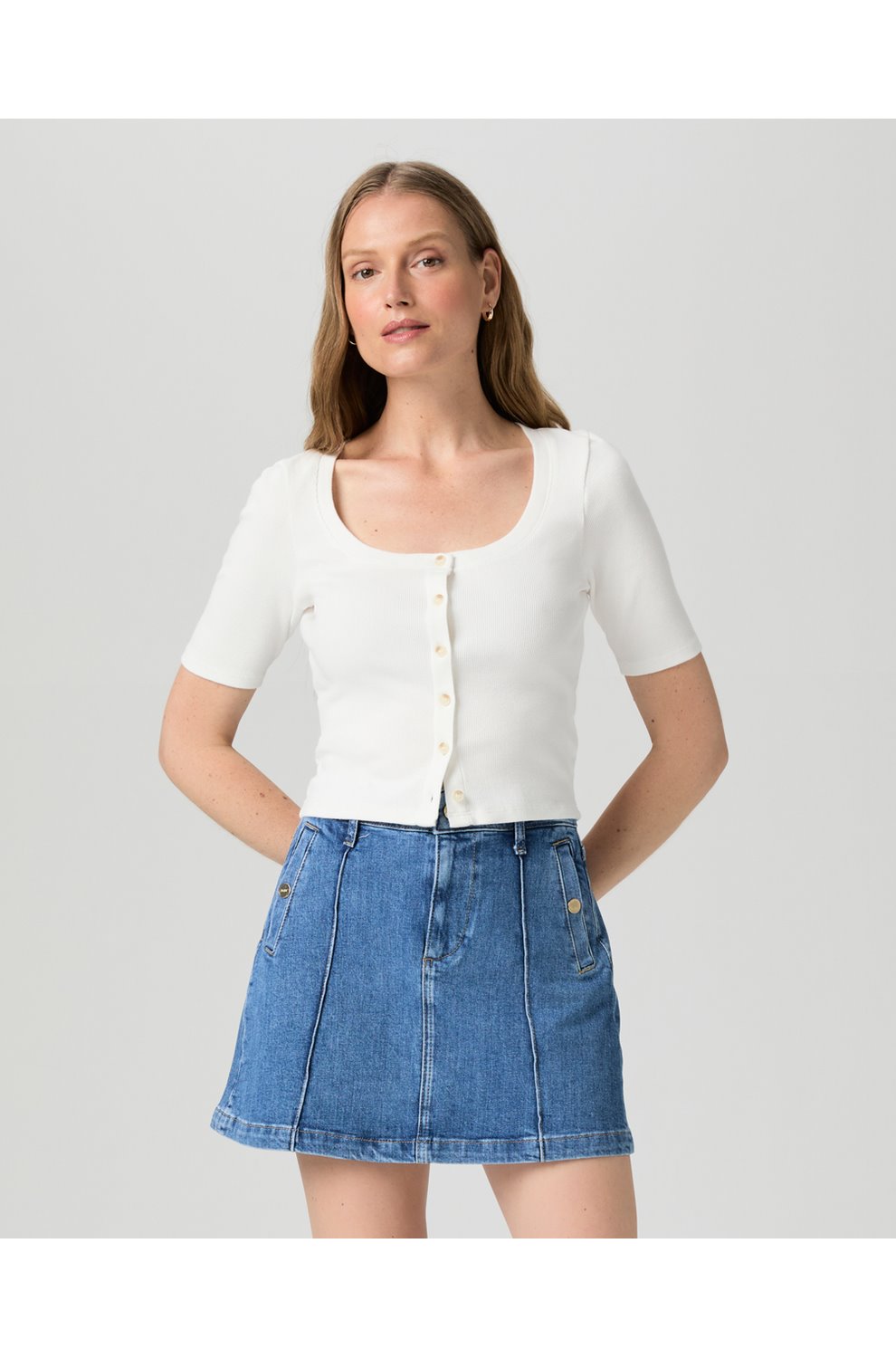 Evette Top in White