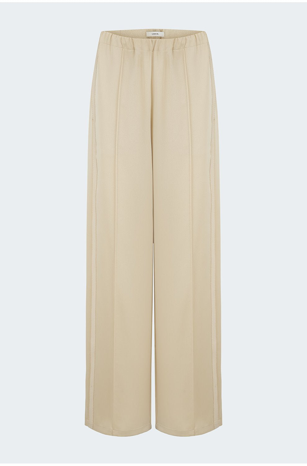 Side Strap Wide Leg Pant in Pale Canyon