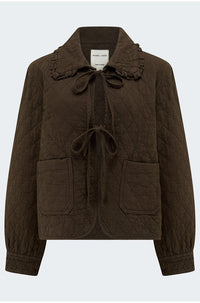 Heidi Jacket in Chocolate Brown