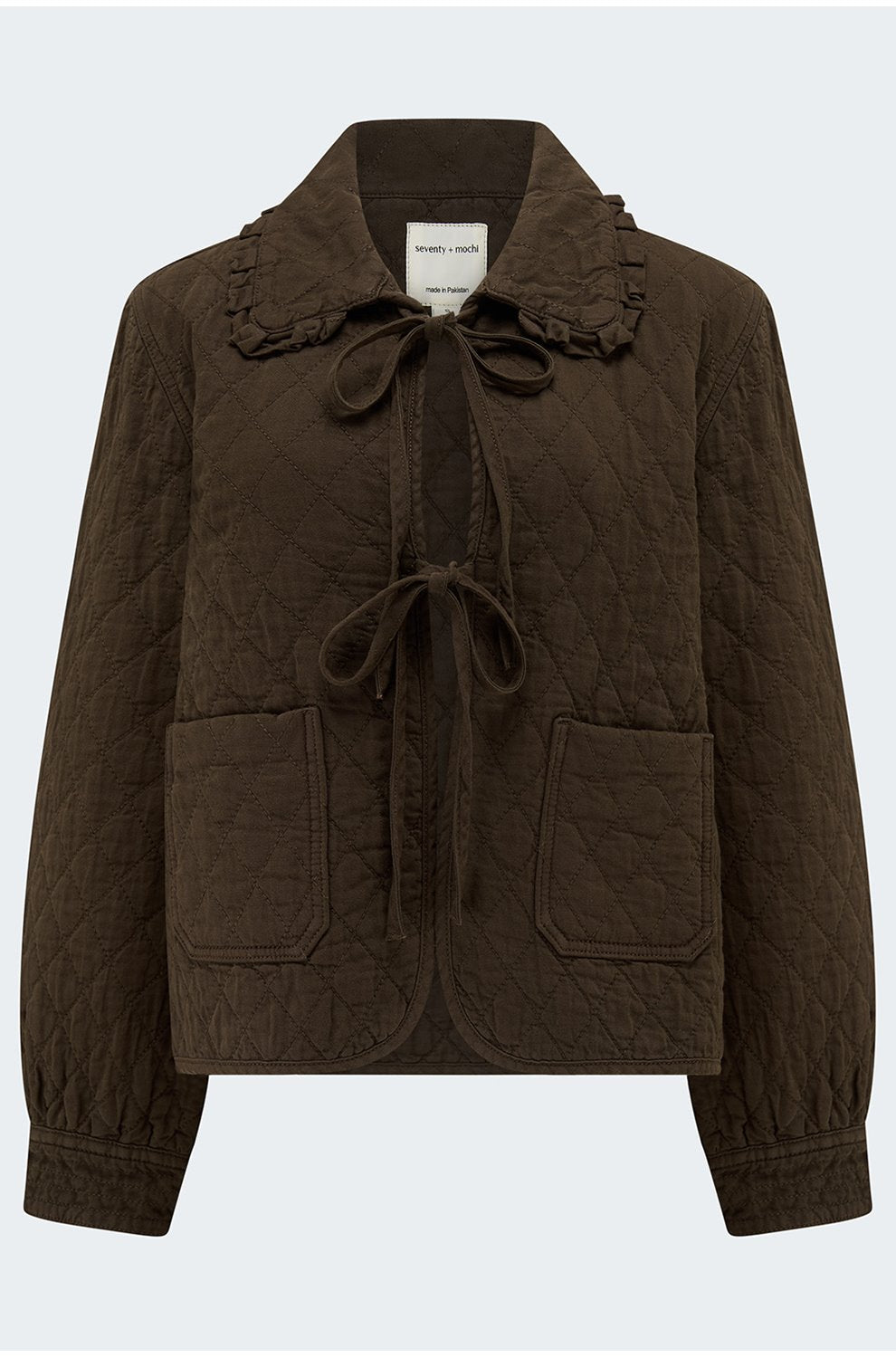 Heidi Jacket in Chocolate Brown