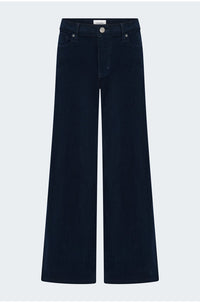 Le Slim Palazzo Corduroy In Navy