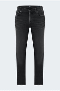 London Tapered Slim Jean in Dark Storm