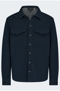 Shirt Jacket in Coastal