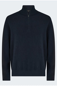 Long Sleeve Quarter Zip in Coastal