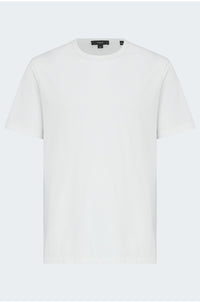 Garment Dye Cotton T-Shirt in Optic White