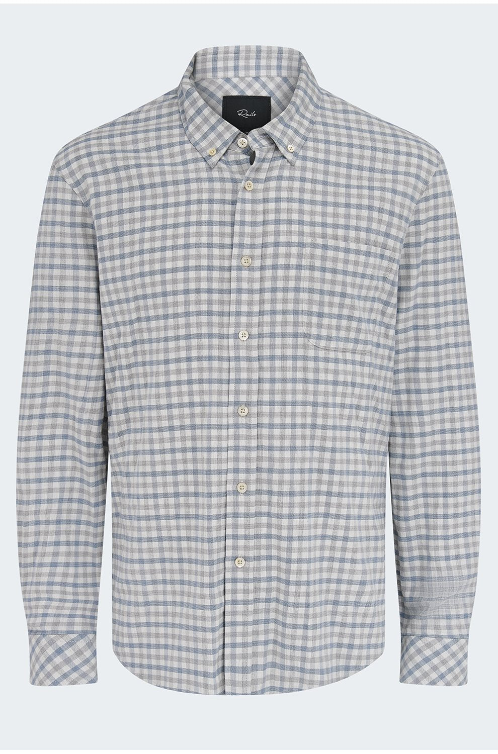 Vance Shirt in Charcoal Blue Check