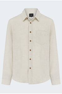 Runson Shirt in Cream Heather