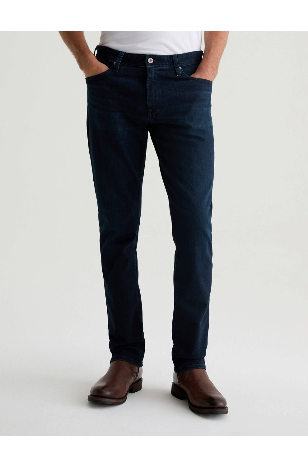 Everett Slim Straight Jean in Bundled