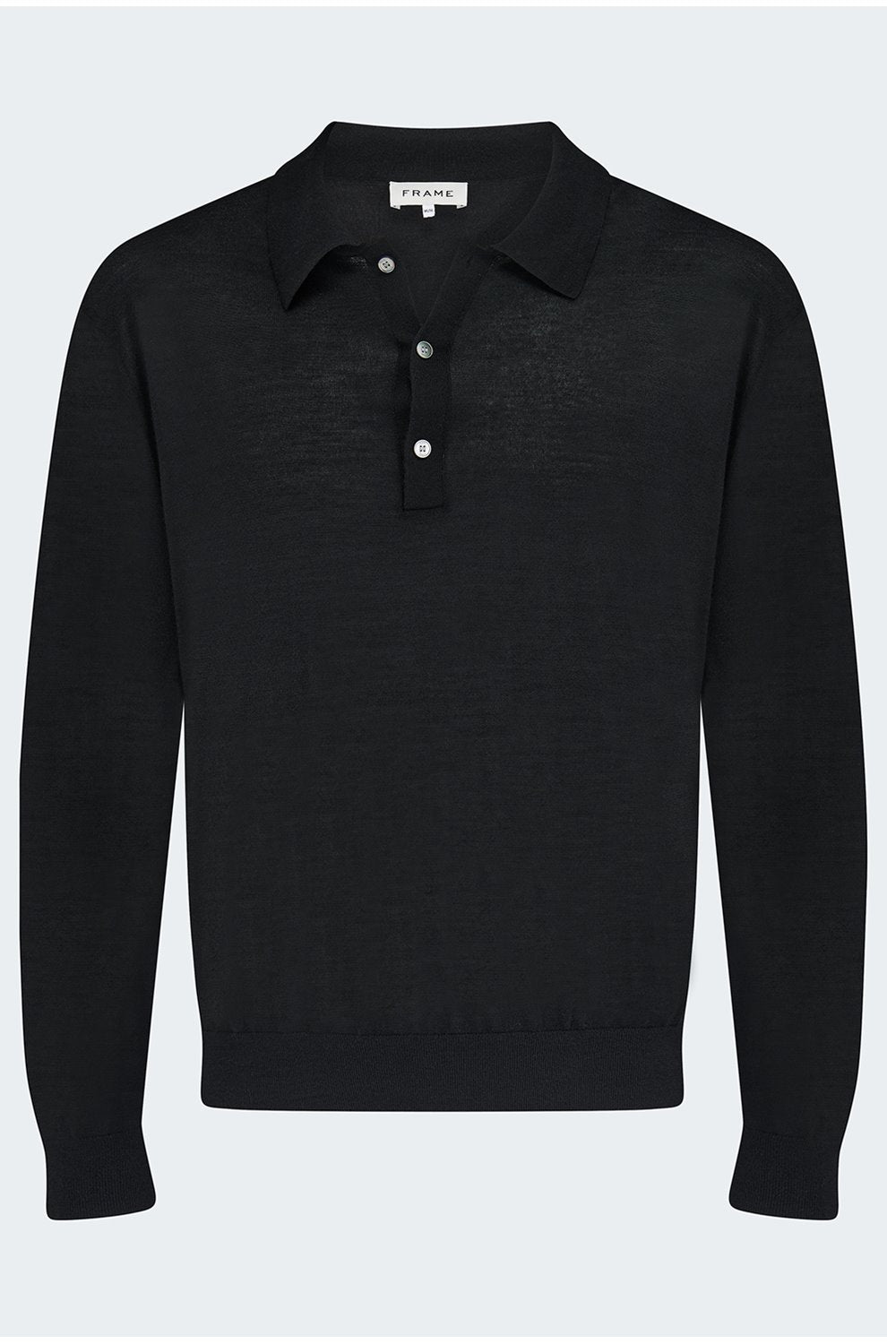 Superfine Polo in Black