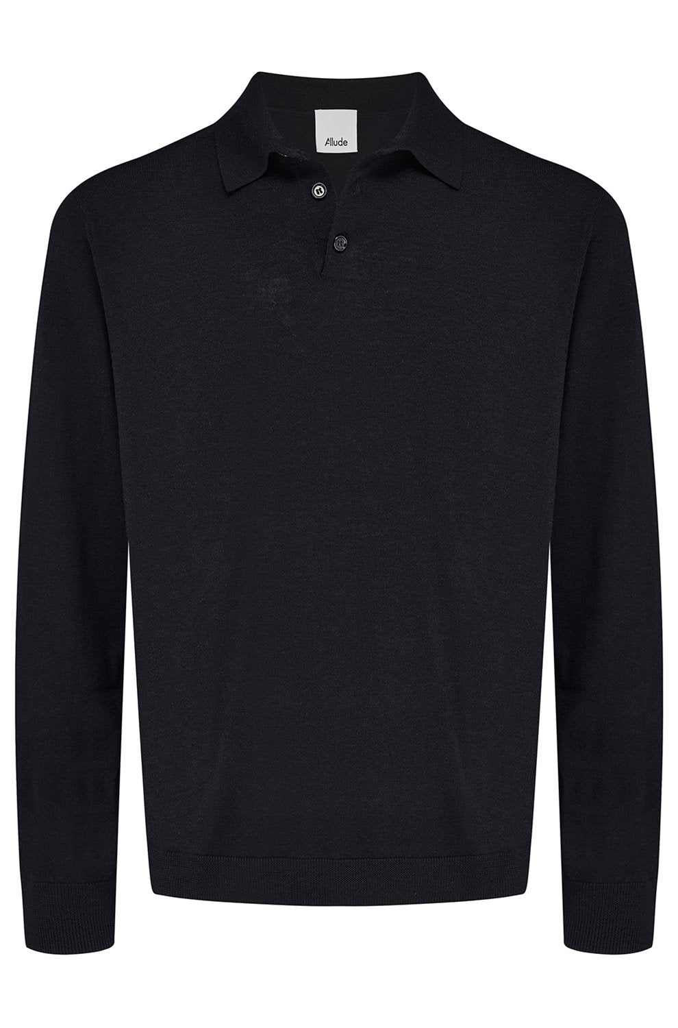 Poloneck Sweater in Navy