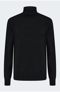 Turtleneck Sweater in Black