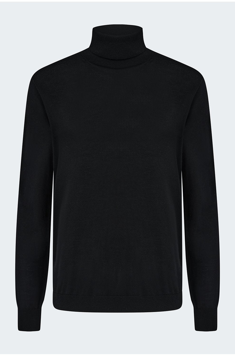 Turtleneck Sweater in Black