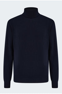 Turtleneck Sweater in Navy