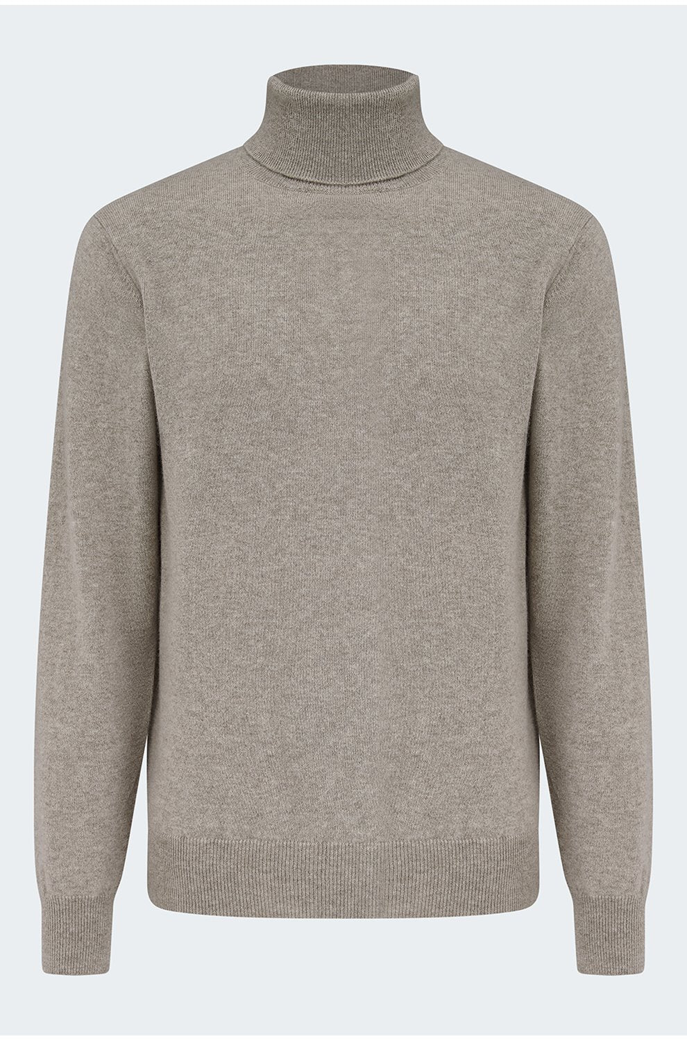Cashmere Turtleneck Sweater in Fresh Pepper