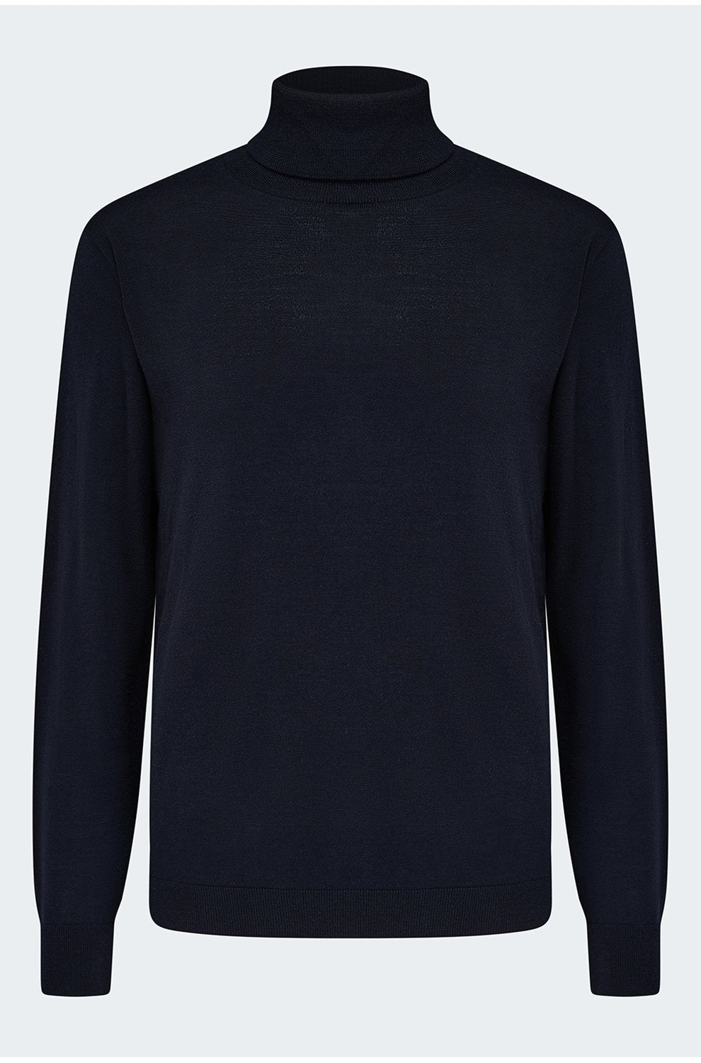 Cashmere Turtleneck Sweater in Navy