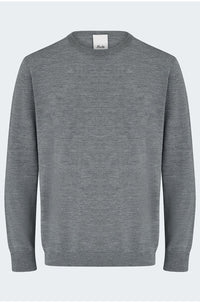 Crew Neck Sweater in Grey
