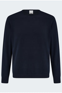 Cashmere Crew Neck Sweater in Navy