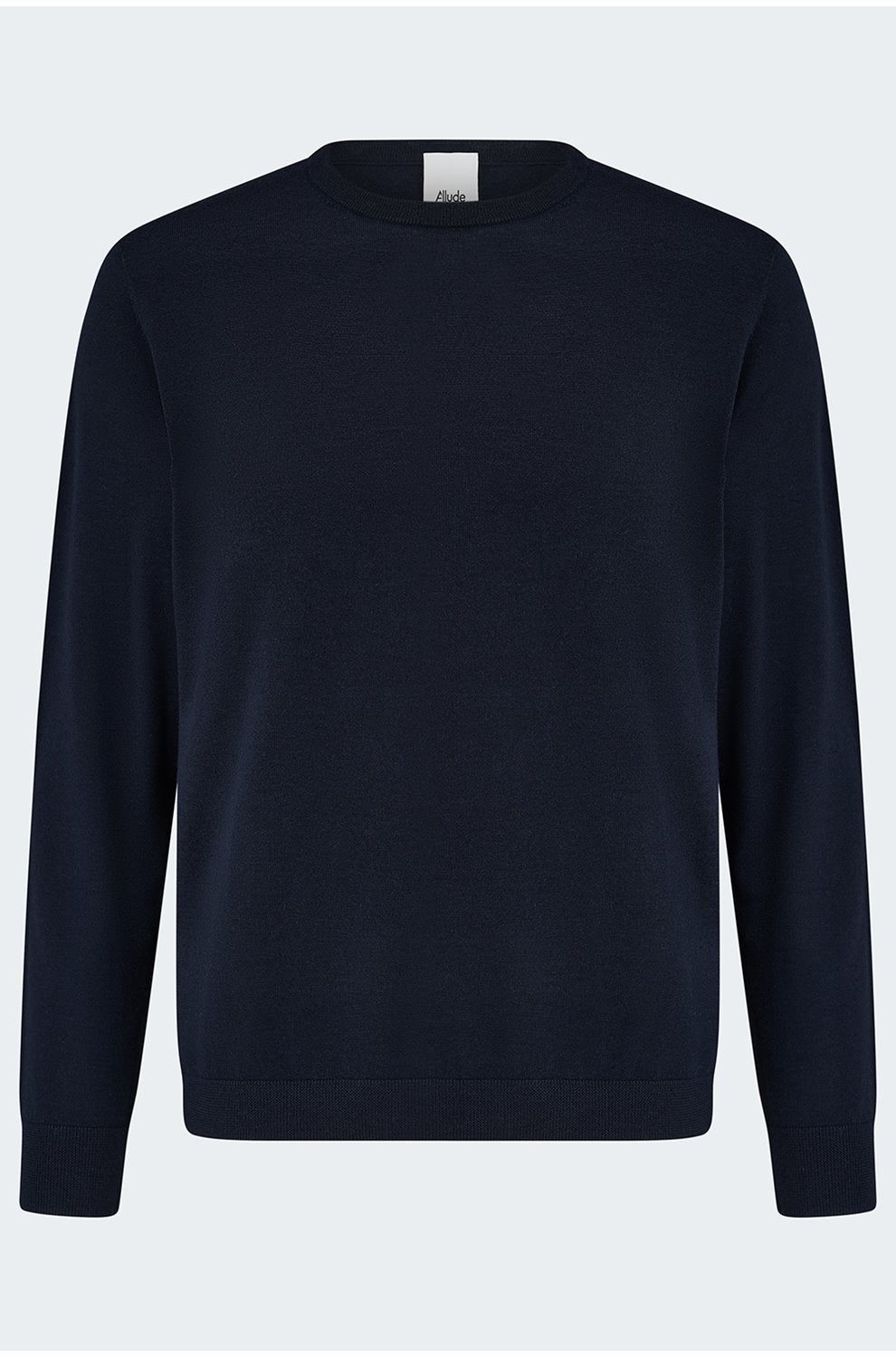 Cashmere Crew Neck Sweater in Navy