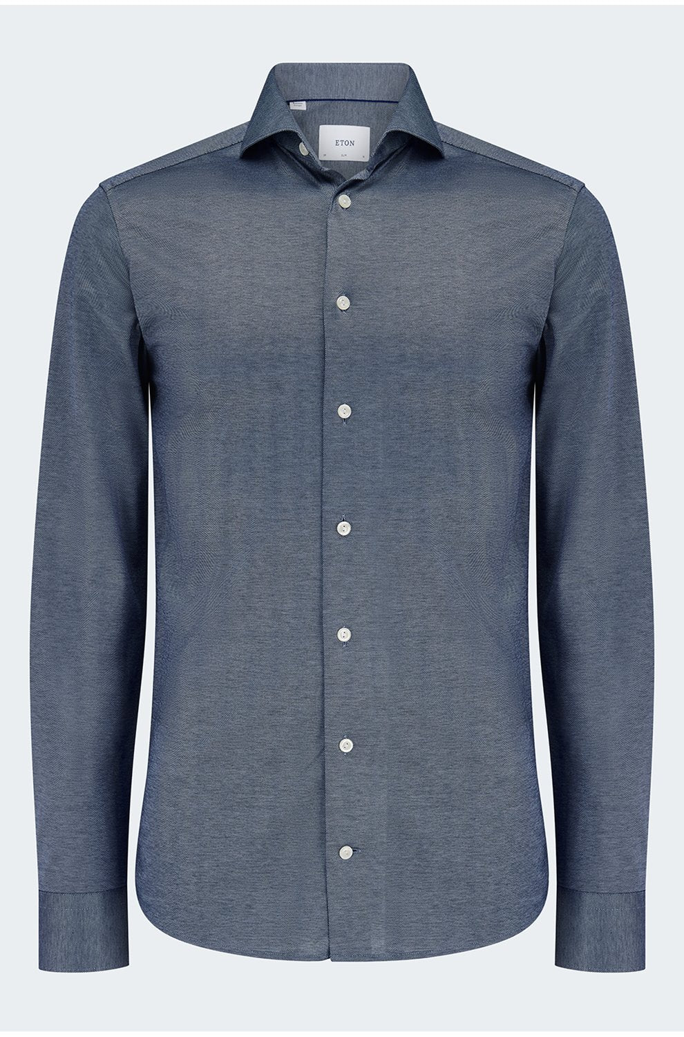Filo Di Scozia Shirt in Dark Blue