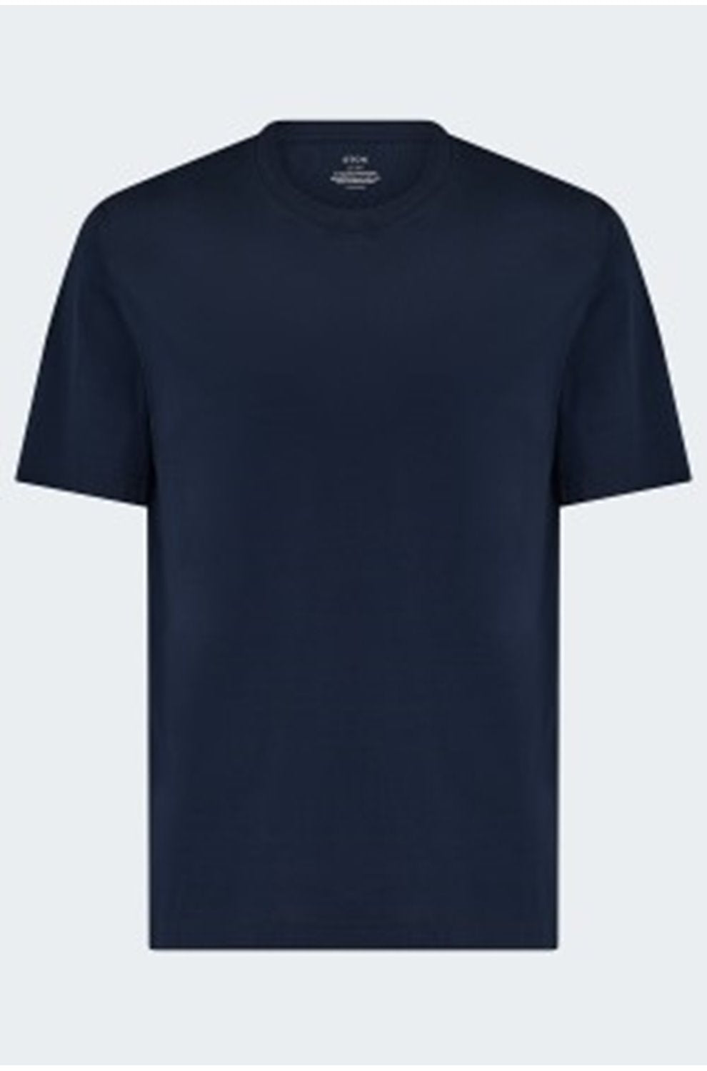 Cotton Silk Tee in Navy Blue