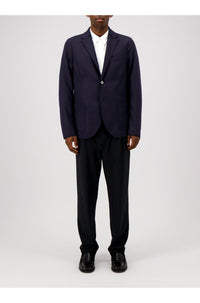 2 Button Vented Jacket in Navy Blue