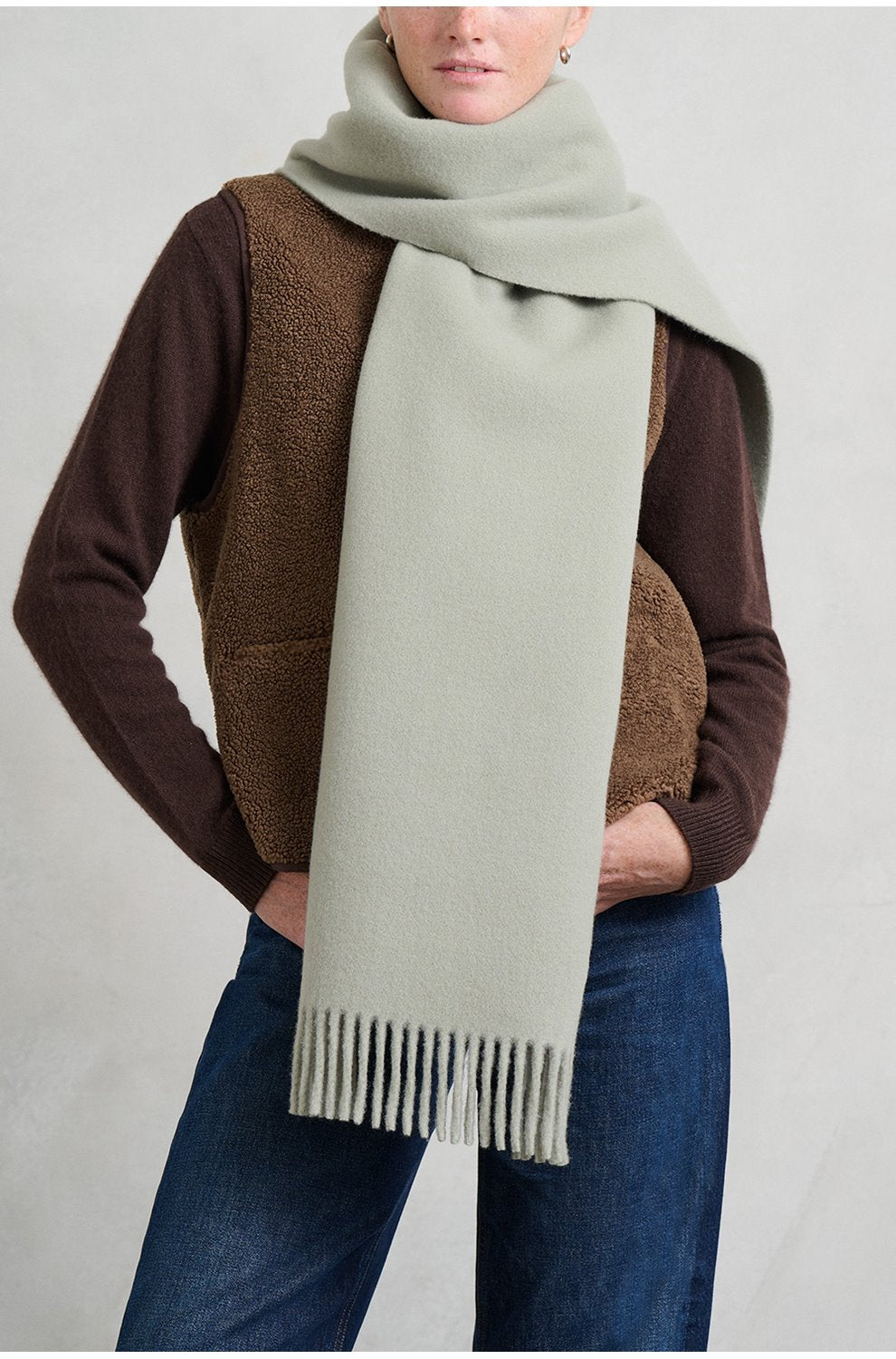 Gilda Scarf in Sage