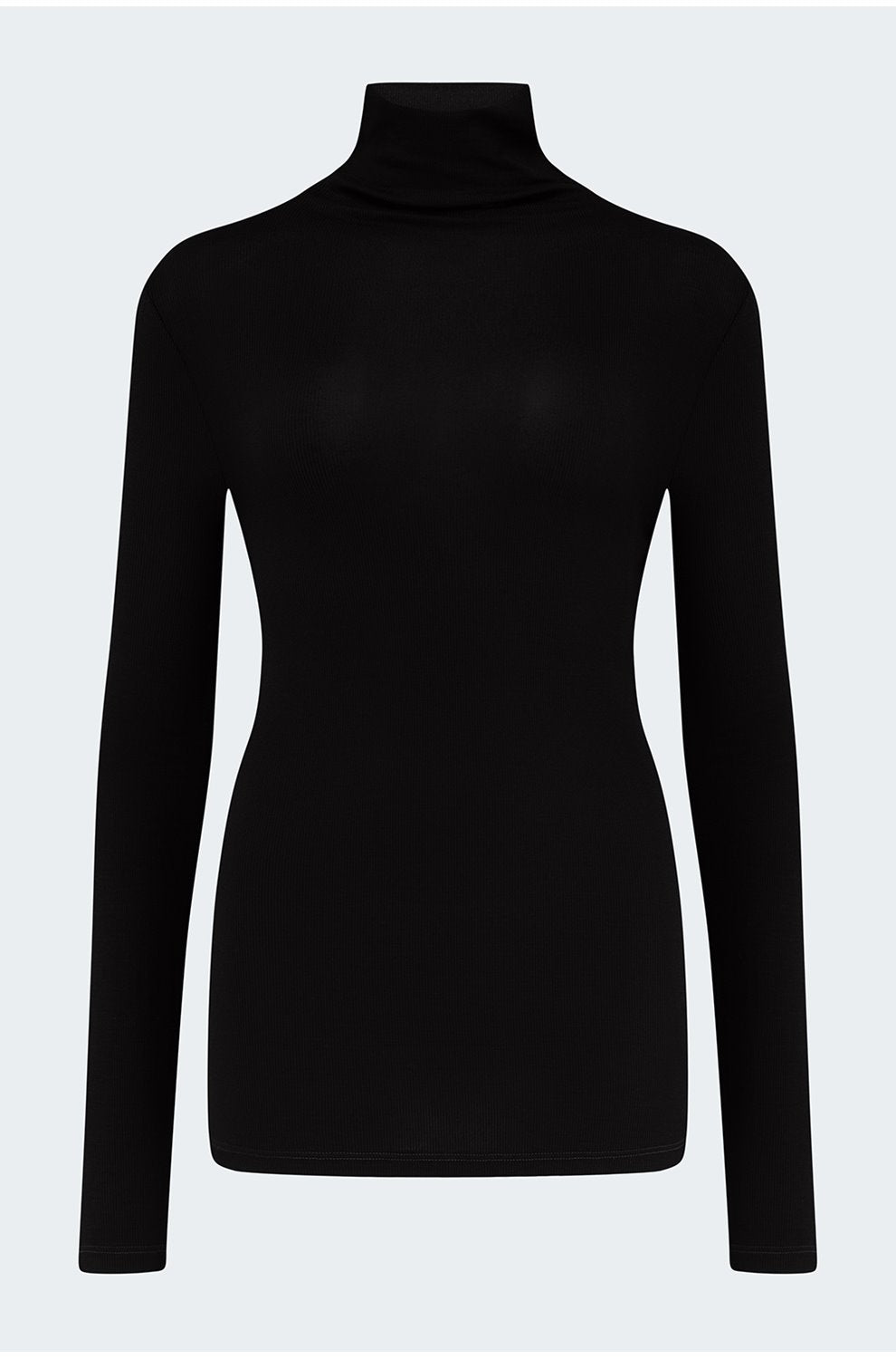 Chels Turtleneck in Super Black