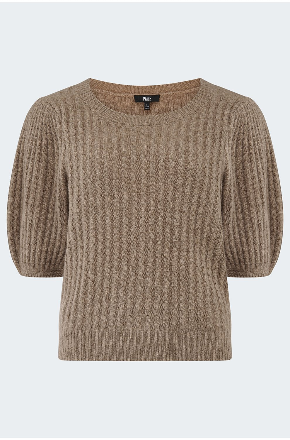 Lucerne Top in Heather Brown