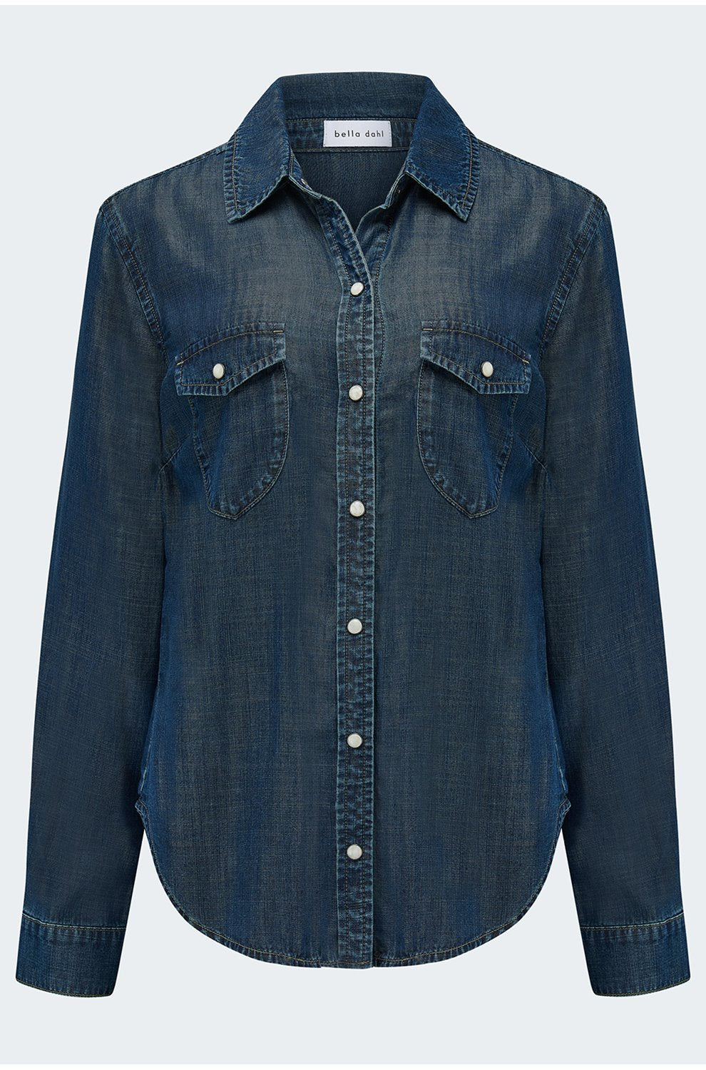 Western Shirt in Twilight Rinse Wash