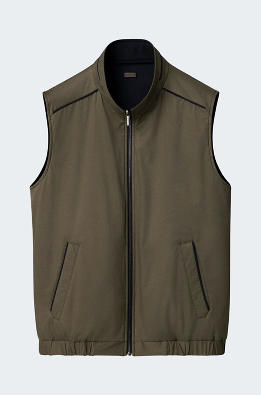 Reversible Vest in Navy Blue