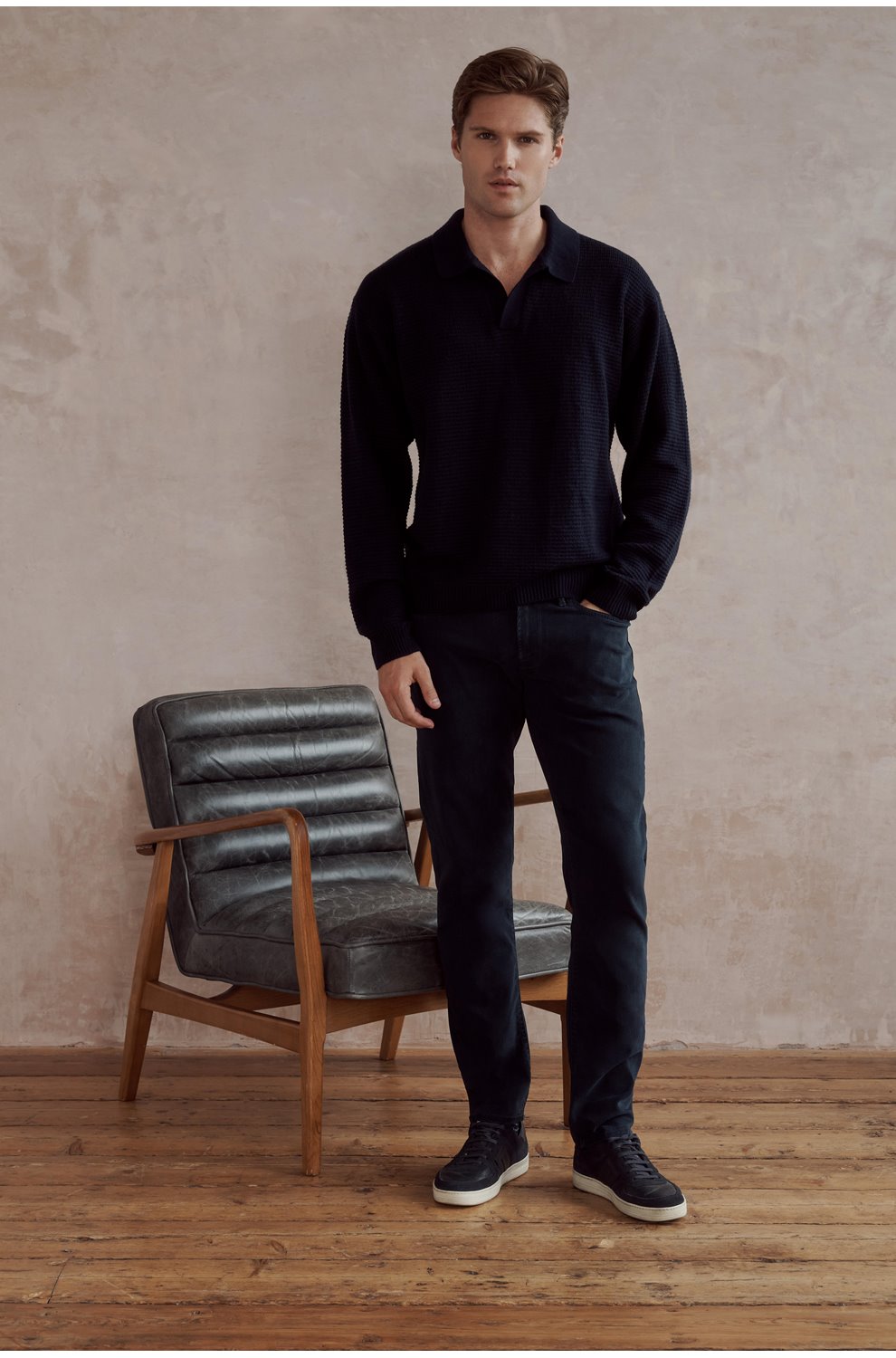 L'Homme Slim Jean in Navy