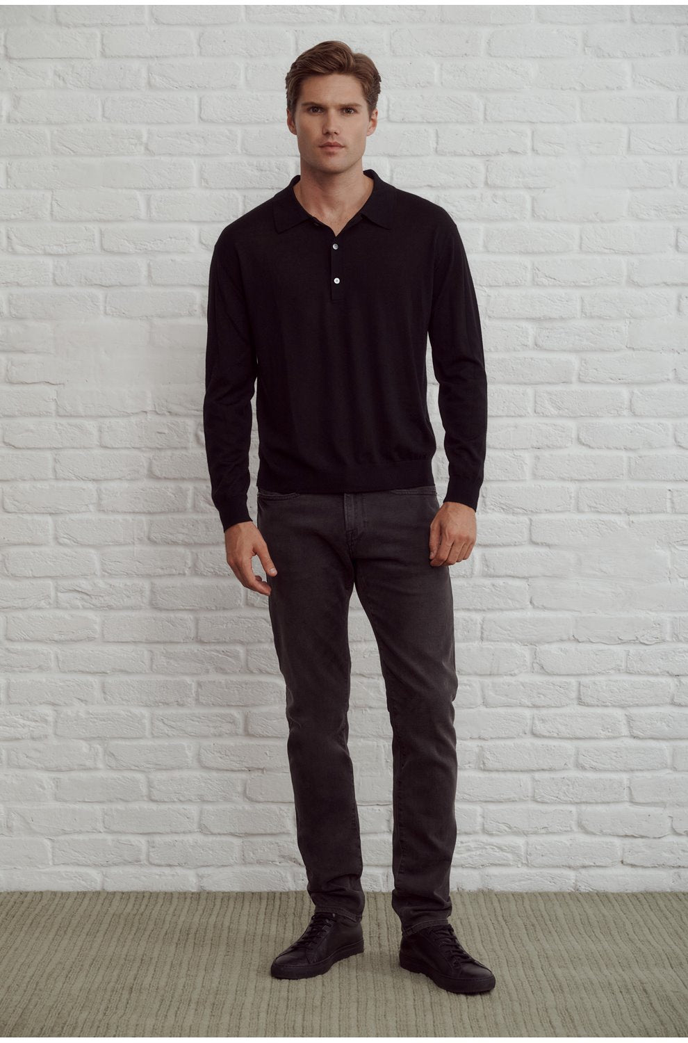 L'Homme Slim Jean in Fade To Grey