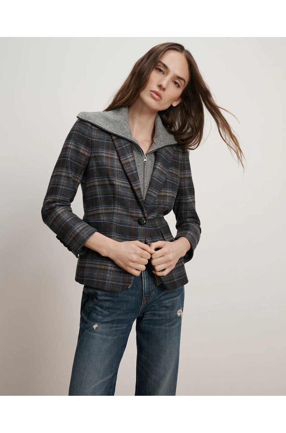 Beach Dickey in Grey