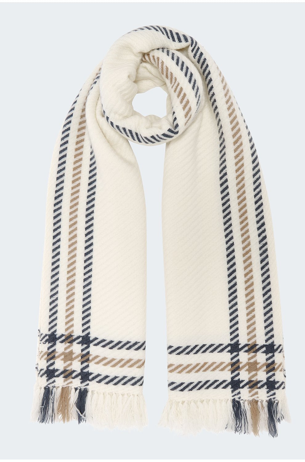 Marthe Scarf in Grey Taupe