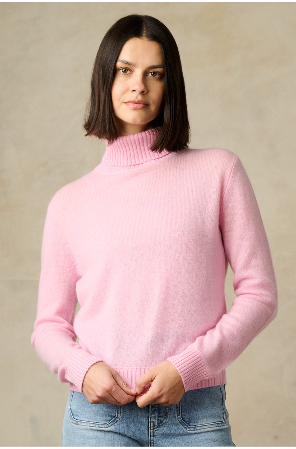 Light Roll Collar in Barbie