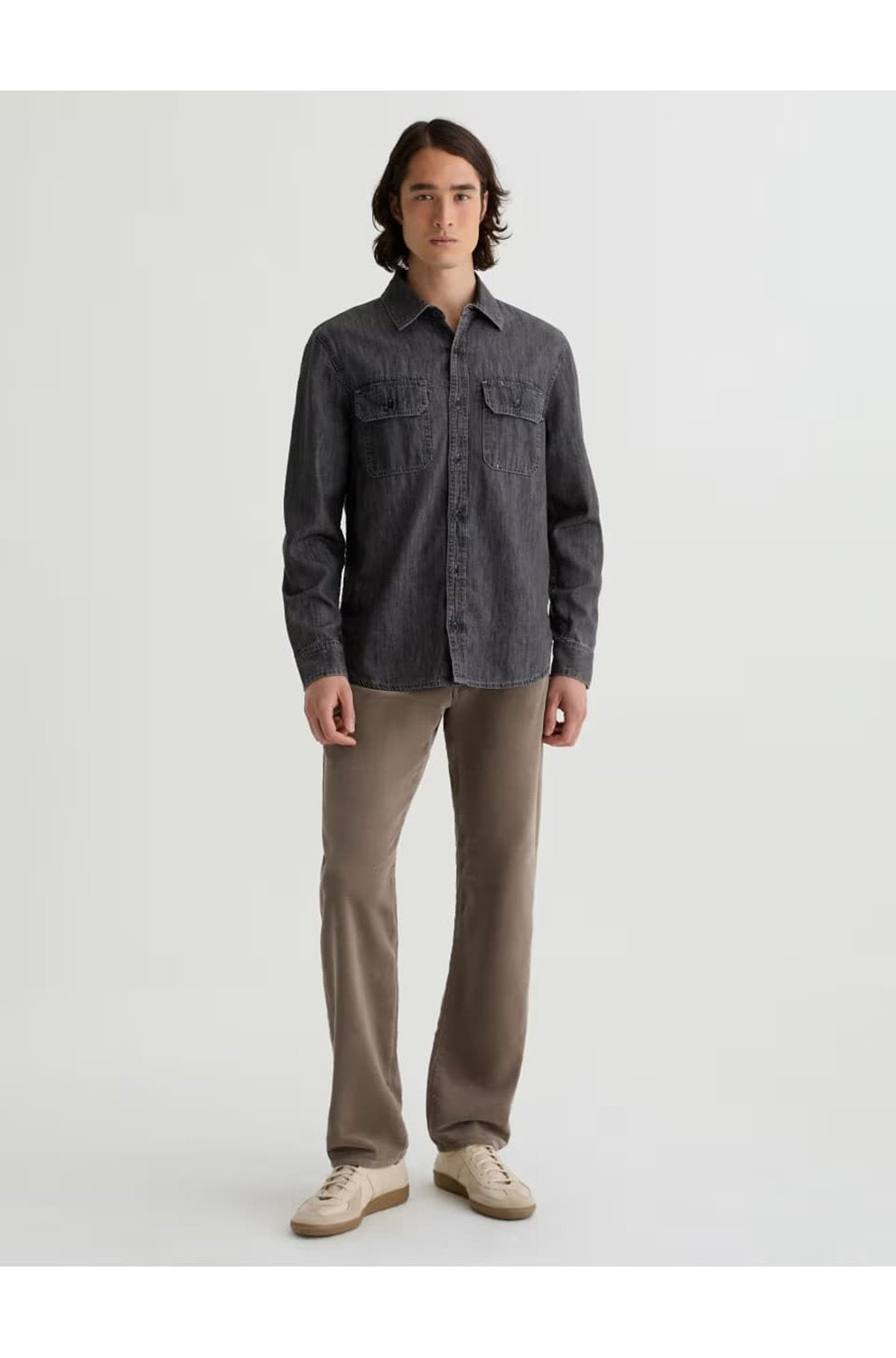 Protege Straight Jean in Industrial Taupe