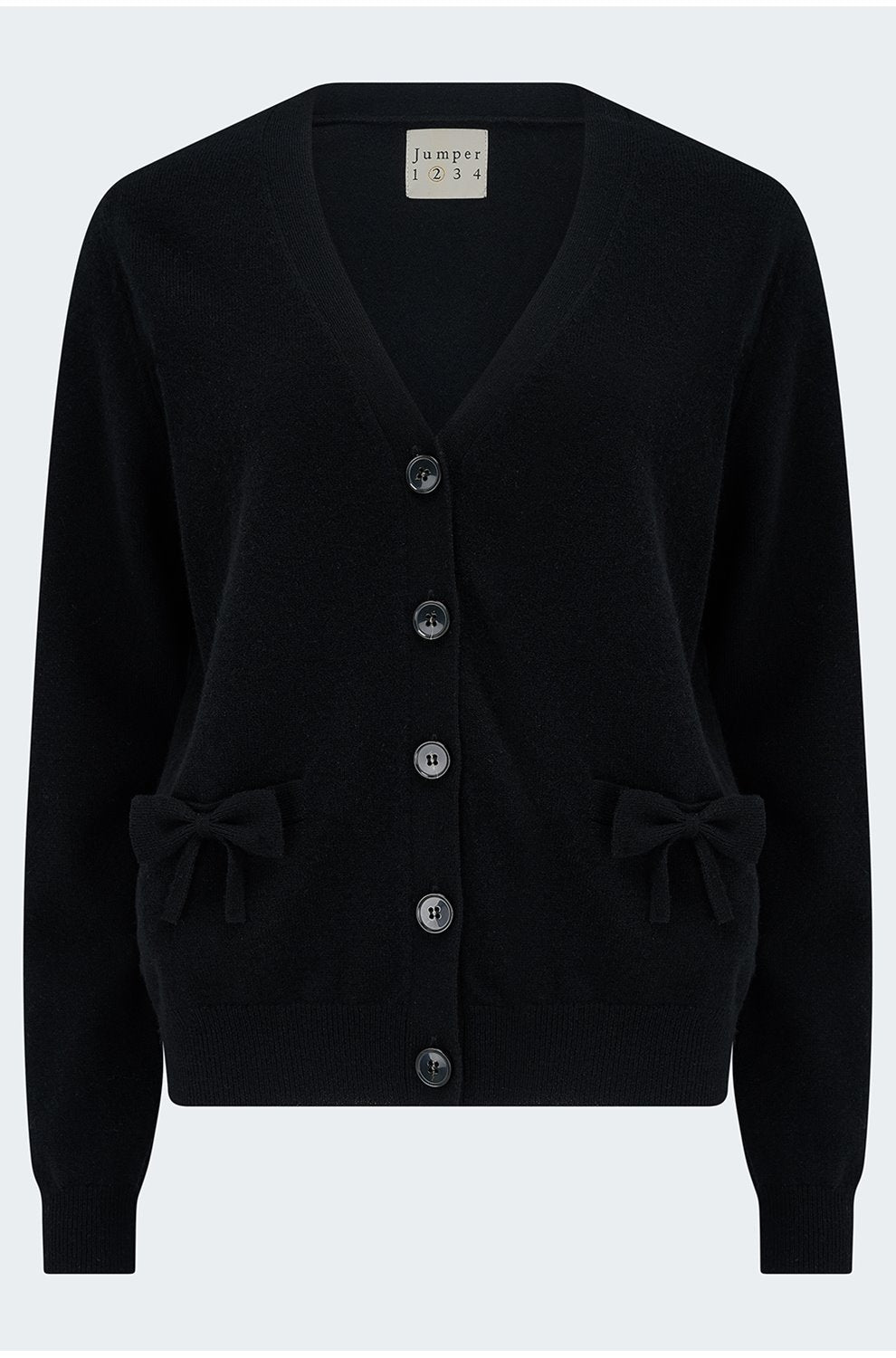 Bow Pocket Cardigan