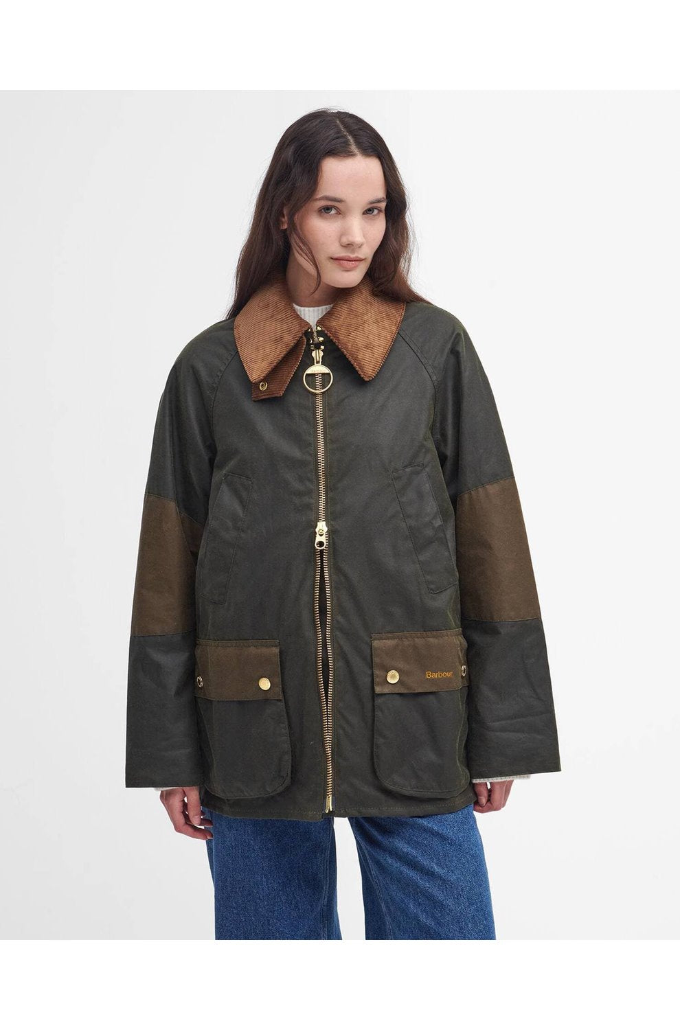 Allerston Wax Jacket In Olive